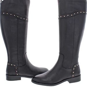 Marc Fisher wide calf black boots